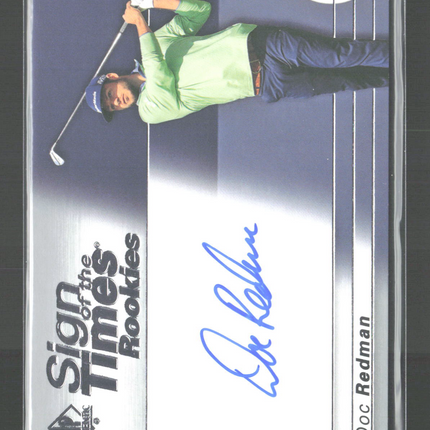 2021 Upper Deck SP Authentic Sign of the Times Rookies Doc Redman #SOTTR-DR Auto