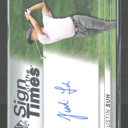 2021 Upper Deck SP Authentic Sign of the Times Justin Suh #SOTT-JS Auto