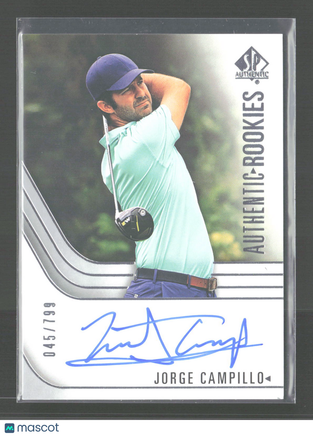 2021 Upper Deck SP Authentic Golf Rookies Jorge Campillo #103 045/799 Auto