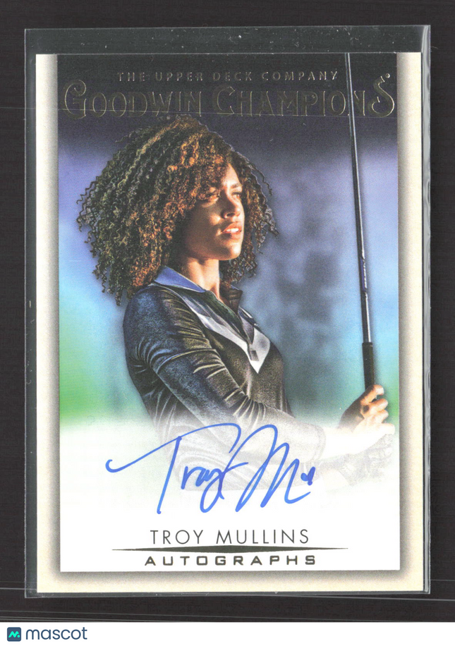 2021 Upper Deck Goodwin Champions Troy Mullins #A-TM Autograph