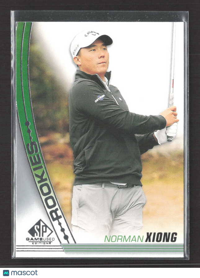 2020 Upper Deck SP Game Used Golf Norman Xiong #29