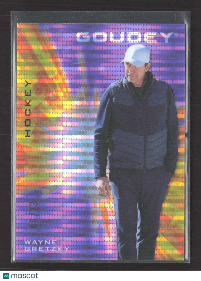 2021 Upper Deck Goodwin Champions Goudey Wayne Gretzky #G40 Purple 06/23