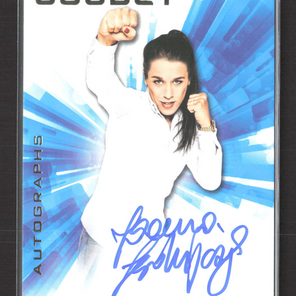 2021 Upper Deck Goodwin Champions Goudey Joanna Jedrzejczyk #GA-JJ Autograph