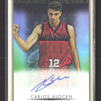 2021 Upper Deck Goodwin Champions Carlos Alocen #A-AL Autograph