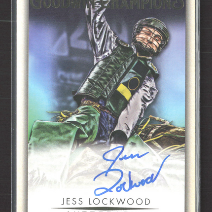 2021 Upper Deck Goodwin Champions Jess Lockwood #A-JL Autograph