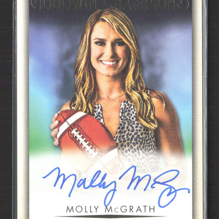 2021 Upper Deck Goodwin Champions Molly McGrath #A-MM Autograph