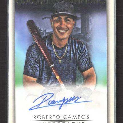 2021 Upper Deck Goodwin Champions Roberto Campos #A-RC Autograph