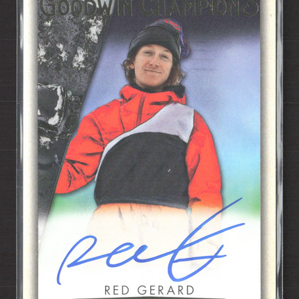 2021 Upper Deck Goodwin Champions Red Gerard #A-RG Autograph