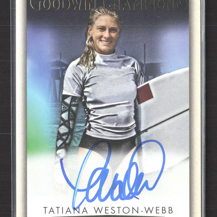 2021 Upper Deck Goodwin Champions Tatiana Weston-Webb #A-TW Autograph