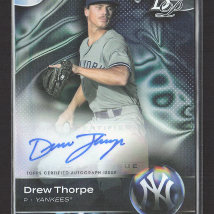 2023 Bowman Platinum Drew Thorpe #TOP-10 Auto