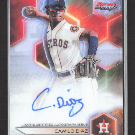 2023 Bowman's Best Camilo Diaz #B23-CD Refractor Autograph