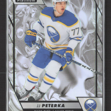 2024 O-Pee-Chee Platinum JJ Peterka #181 Liquid Metal 122/399