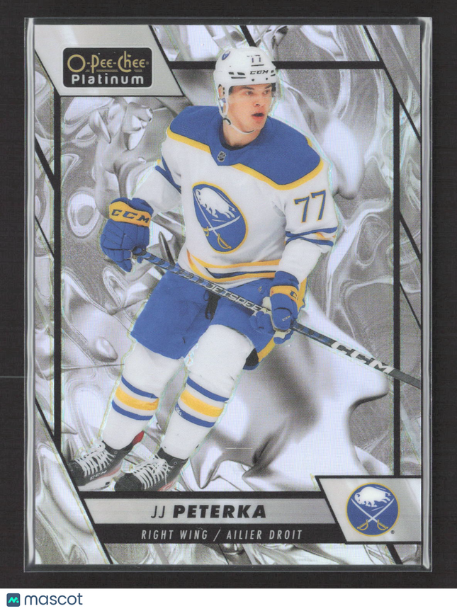 2024 O-Pee-Chee Platinum JJ Peterka #181 Liquid Metal 122/399
