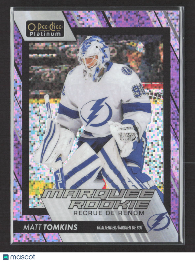 2024 O-Pee-Chee Platinum Matt Tomkins #287 Violet Pixels 127/299