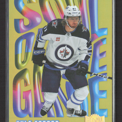 2023 SkyBox Metal Universe Soul of the Game Kyle Connor #14 OF 35 64/99