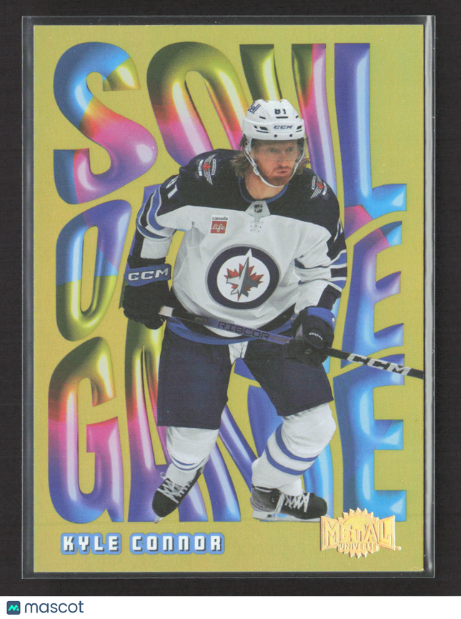 2023 SkyBox Metal Universe Soul of the Game Kyle Connor #14 OF 35 64/99