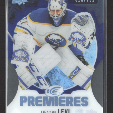 2024 Upper Deck Ice Ice Premieres Devon Levi #233 628/799