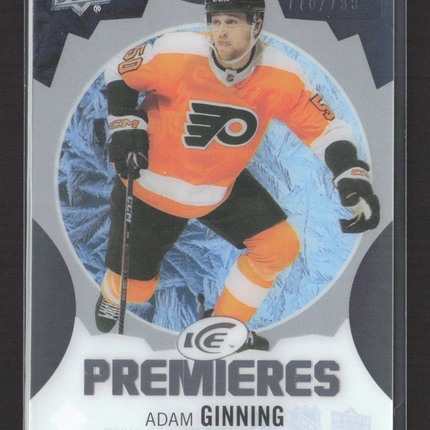 2024 Upper Deck Ice Ice Premieres Adam Ginning #183 776/799