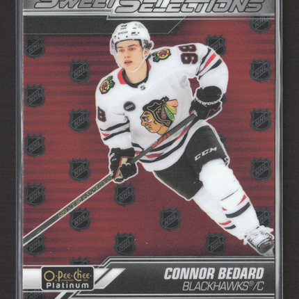 2024 O-Pee-Chee Platinum Sweet Selections Connor Bedard #SS-9