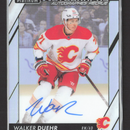 2024 O-Pee-Chee Platinum Walker Duehr #R-WD Rainbow Auto