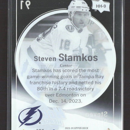 2024 Upper Deck Extended Series Hockey Heroes Steven Stamkos #HH-9