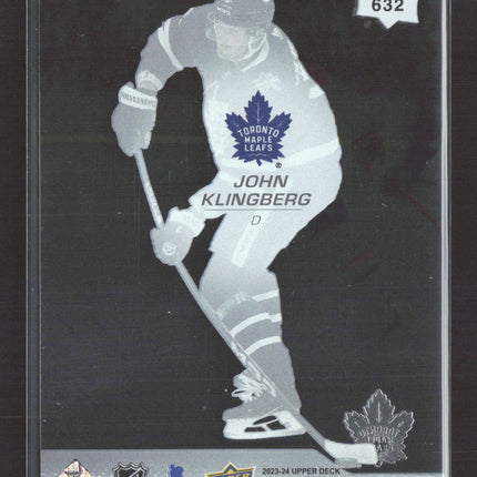 2024 Upper Deck Extended Series John Klingberg #632 Clear