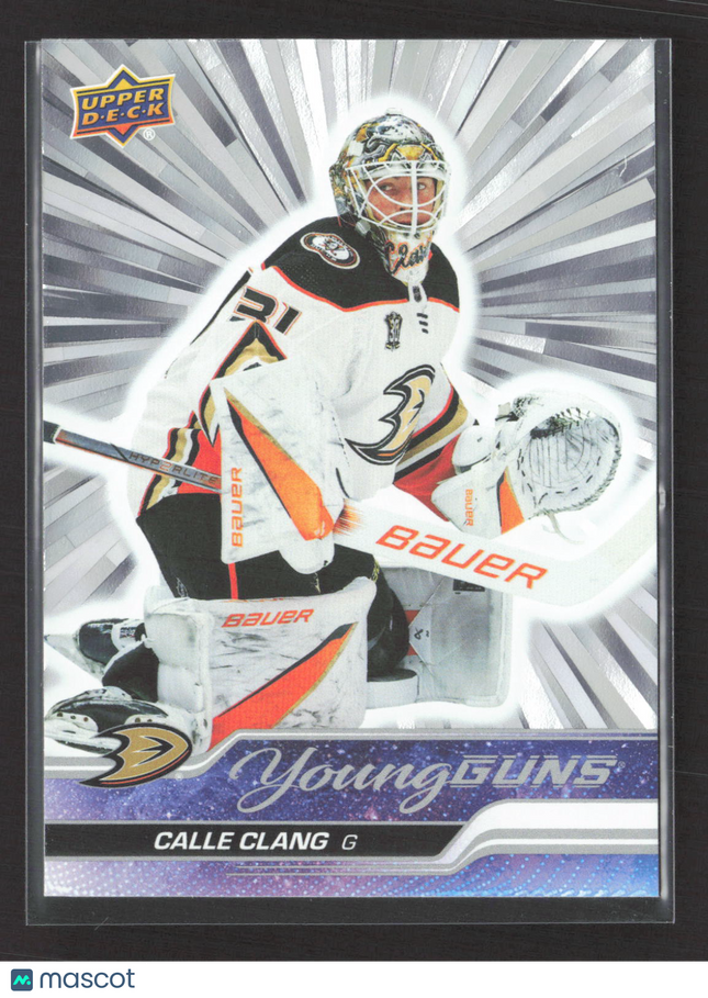 2023 Upper Deck Extended Series Young Guns Calle Clang #709 Outburst