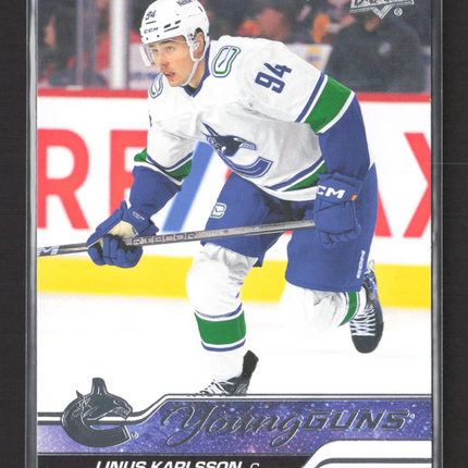 2023 Upper Deck Extended Series Young Guns Linus Karlsson #718
