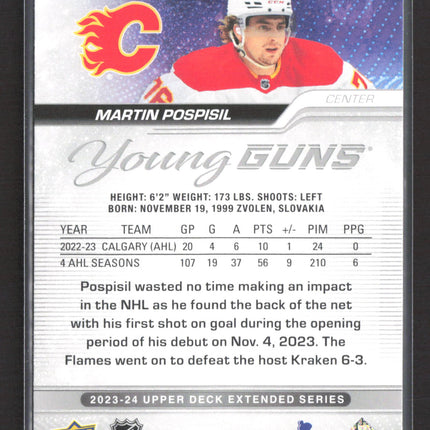 2024 Upper Deck Extended Series Young Guns Martin Pospisil #713