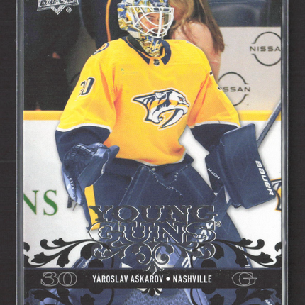 2023 Upper Deck Extended Series Young Guns Yaroslav Askarov #T-22
