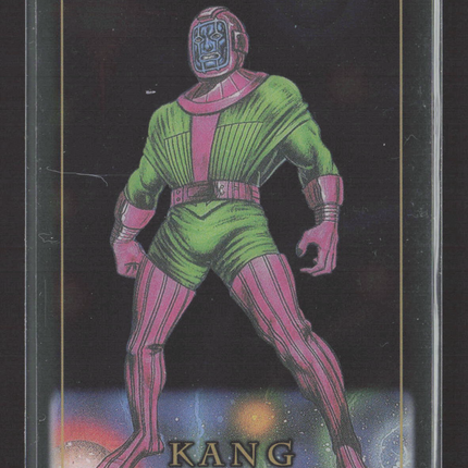 2024 SkyBox Marvel Masterpieces '92 Platinum Clear Cut #44 Kang