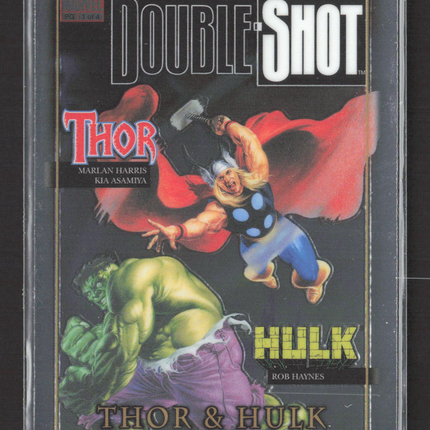 2024 Marvel Masterpieces '92 Platinum Thor & Hulk Fantastic Covers #FC-10