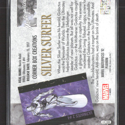 2024 Upper Deck Marvel Masterpieces '92 Platinum Corner Box Creations #CB-8