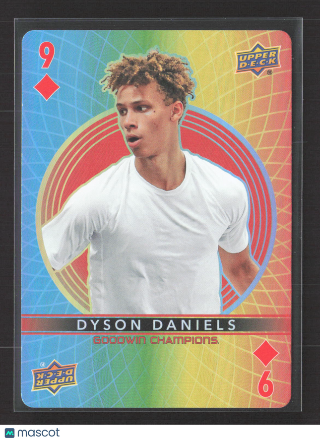 2022 Upper Deck Goodwin Champions Dyson Daniels #9 Rainbow