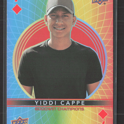 2022 Upper Deck Goodwin Champions Yiddi Cappe #7 Playing Cards