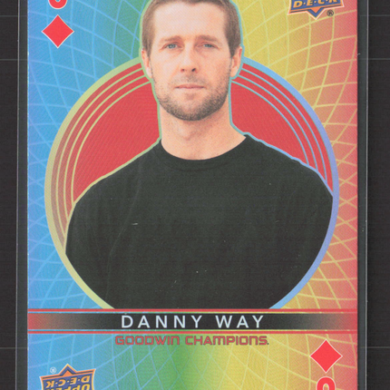 2022 Upper Deck Goodwin Champions Danny Way #6 Playing Cards