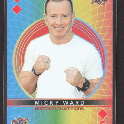 2022 Upper Deck Goodwin Champions Micky Ward #5 Playing Cards