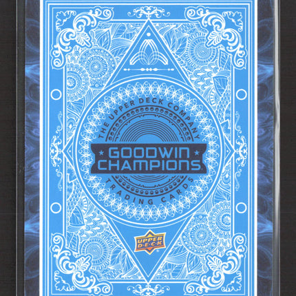 2022 UD Goodwin Champions Kahili Blundell Playing Card Design #Q of Clubs