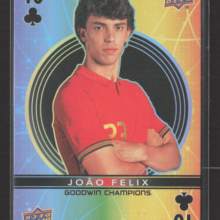 2022 Upper Deck Goodwin Champions Joao Felix #10 Playing Cards