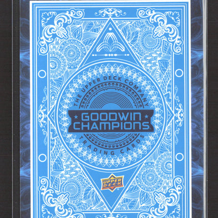 2022 Upper Deck Goodwin Champions Will Zalatoris #10 10 of Spades Playing Card