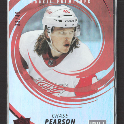 2023 Upper Deck Trilogy Rookie Premieres Level 1 Chase Pearson #207 /49