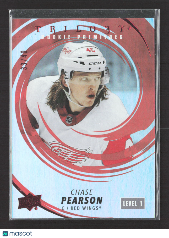 2023 Upper Deck Trilogy Rookie Premieres Level 1 Chase Pearson #207 /49