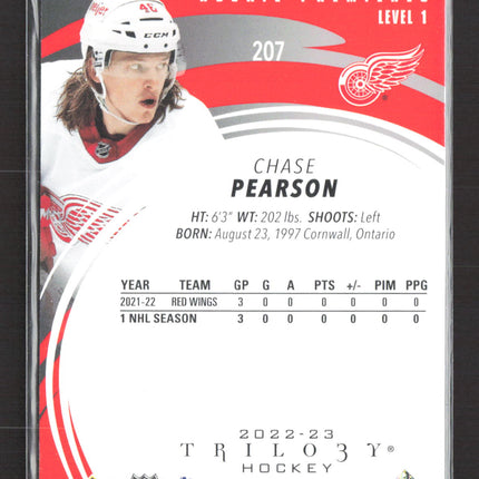 2023 Upper Deck Trilogy Rookie Premieres Level 1 Chase Pearson #207 /49