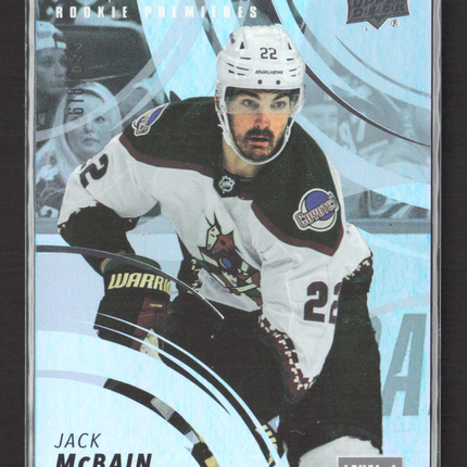 2023 Upper Deck Trilogy Rookie Premieres Jack McBain #164 Level 1 /699
