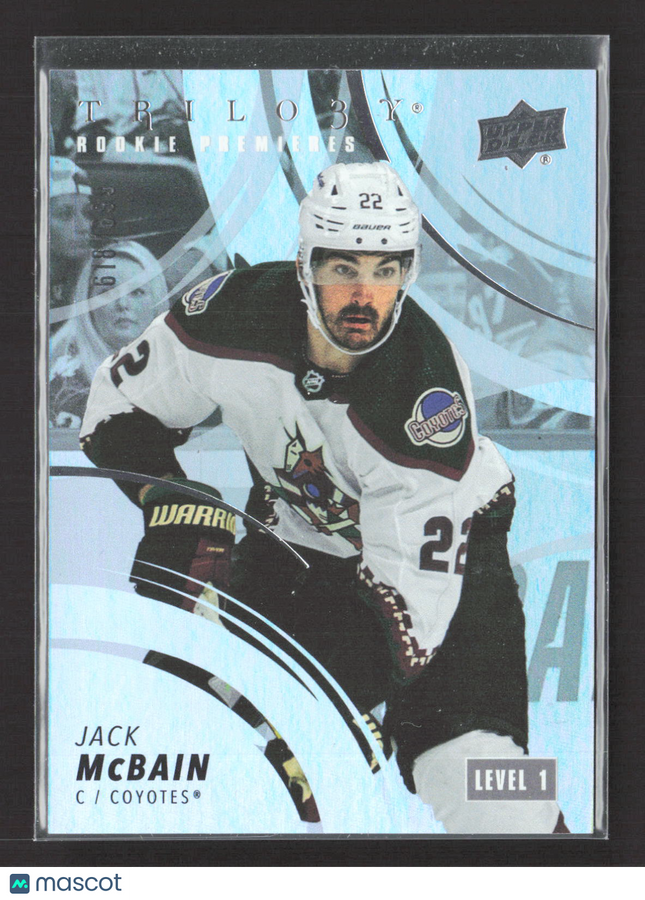 2023 Upper Deck Trilogy Rookie Premieres Jack McBain #164 Level 1 /699