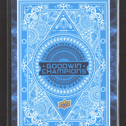 2022 UD Goodwin Champions Jahmani Swanson 3 of Hearts Playing Card Design
