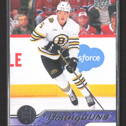 2023 Upper Deck Series 2 Young Guns Mason Lohrei #497