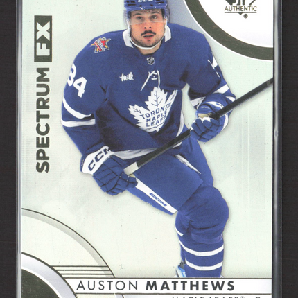 2023 Upper Deck SP Authentic Spectrum FX Auston Matthews #S-9