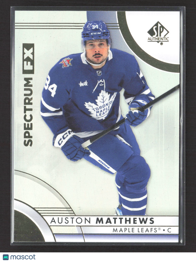 2023 Upper Deck SP Authentic Spectrum FX Auston Matthews #S-9