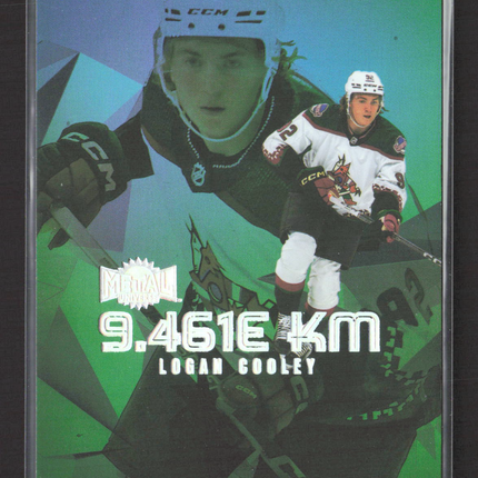 2024 SkyBox Metal Universe Hockey Light Years Logan Cooley #LY-4